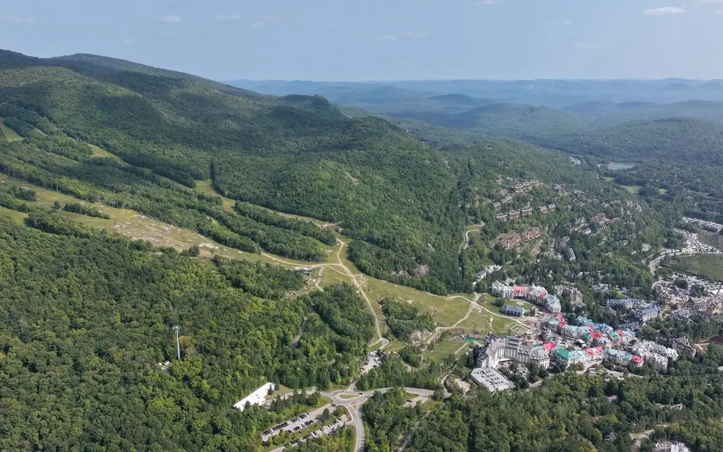 The pedestrian village at Mont-Tremblant