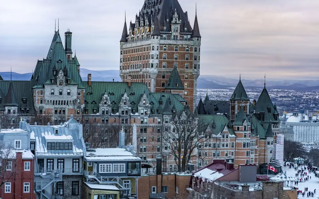 Winter carnival in Québec City