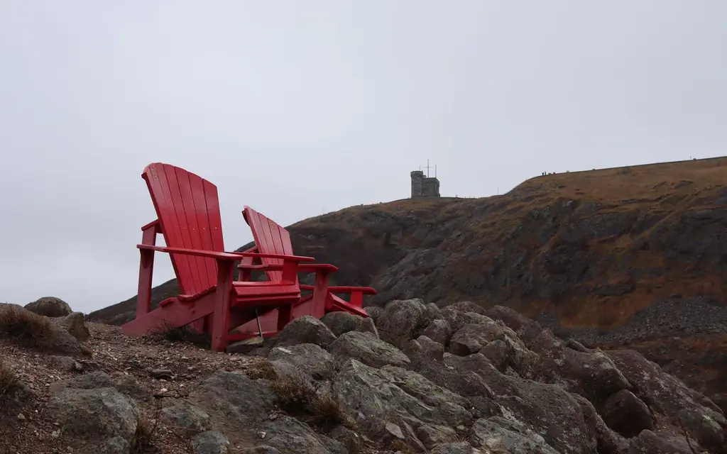 Signal Hill above St. John's harbour