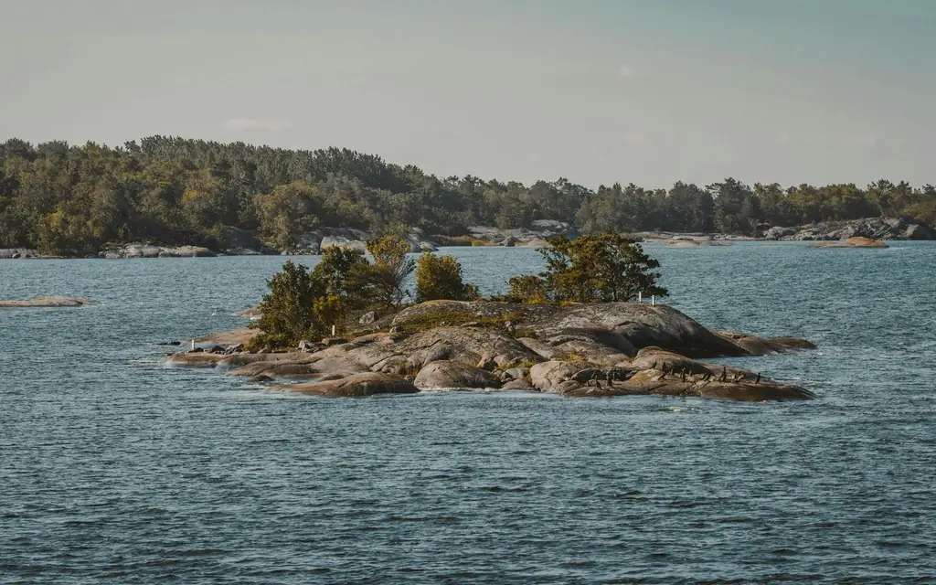 Islands on the St. Lawrence River in the Thousand Islands