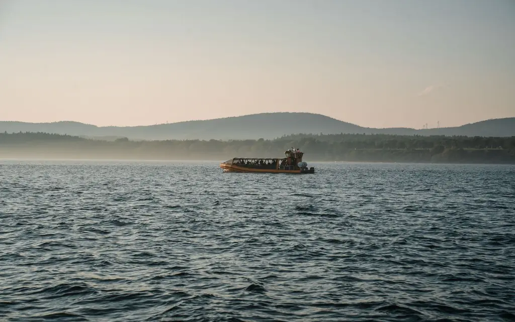 Sunrise on the St. Lawrence at Tadoussac