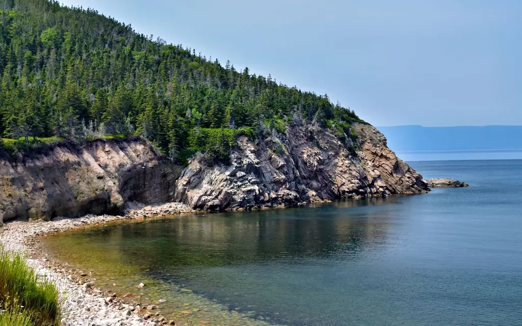 The Cape Breton coast