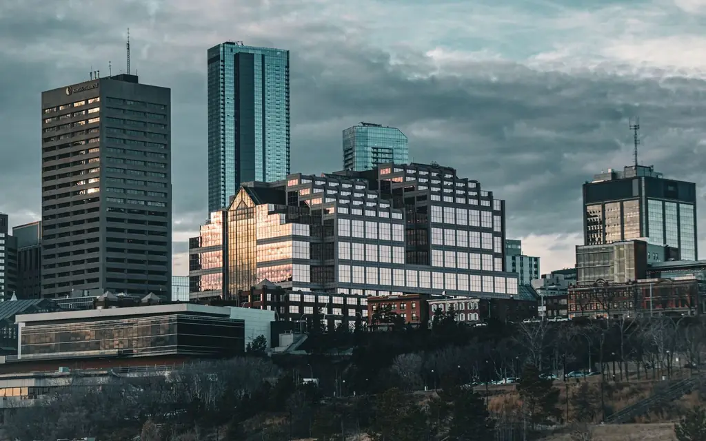 Downtown Edmonton towers