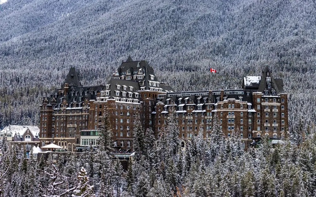 Fairmont Banff Springs in the Bow Valley