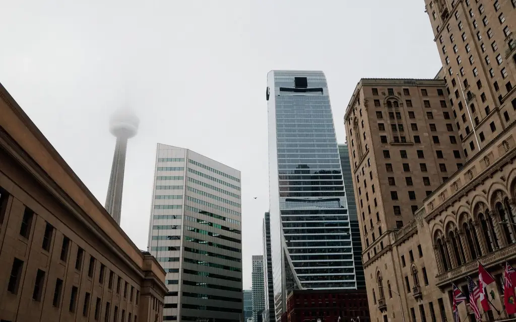 Downtown Toronto near Union Station
