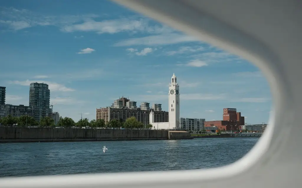 Old Port of Montréal and the downtown skyline