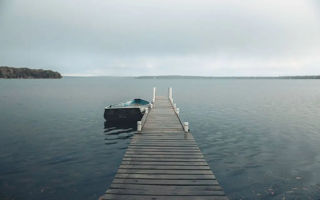 A lake in Muskoka cottage country